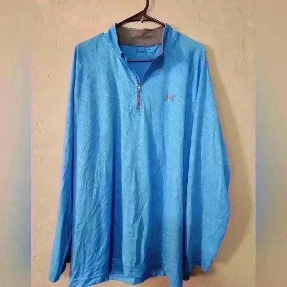 Under Armour Tech 2.0 Half-Zip Top blue size 2XL - Picture 1 of 3